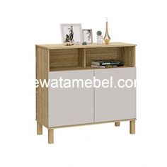 Multipurpose Cabinet Size 80 - GARVANI FEDORA SB 80  / Sonoma Light - White